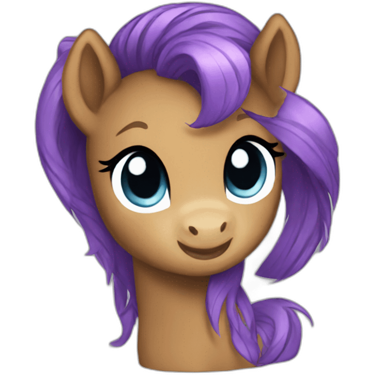 chibi pony emoji