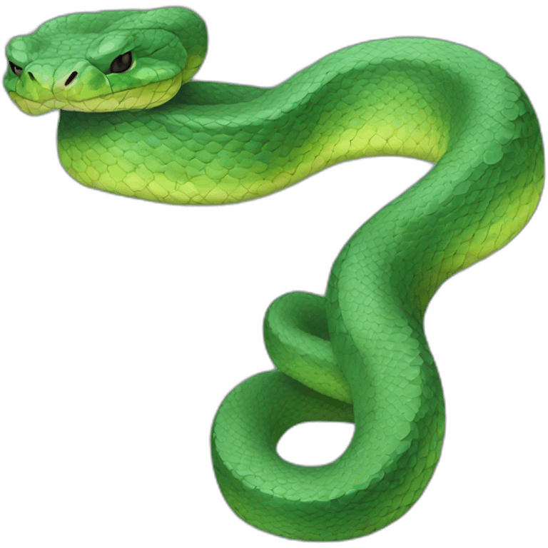 Pit viper emoji