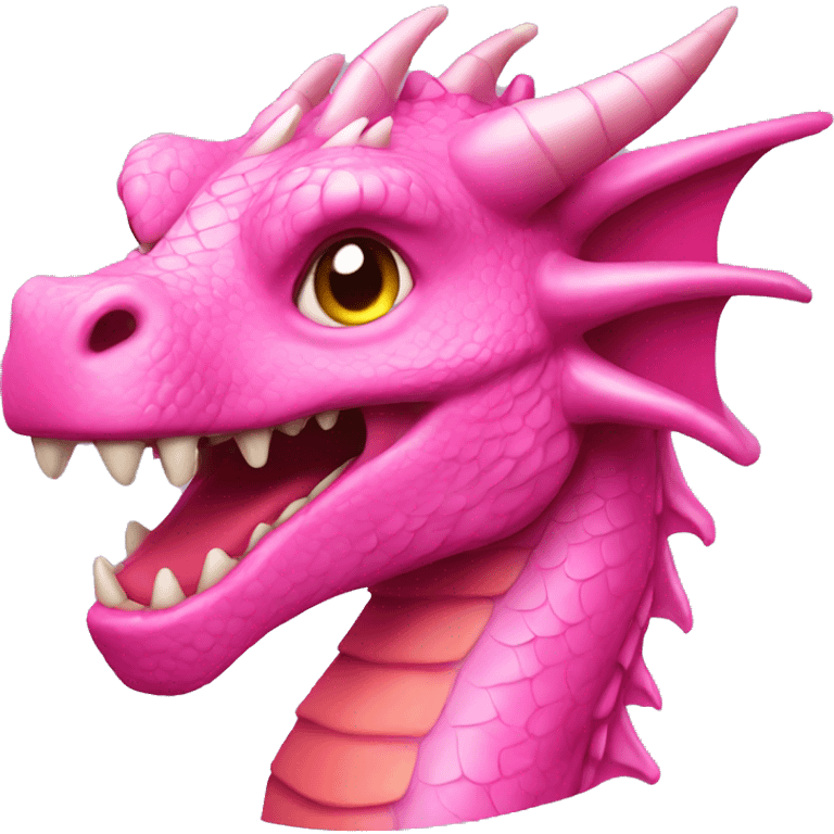 Pink Dragon  emoji