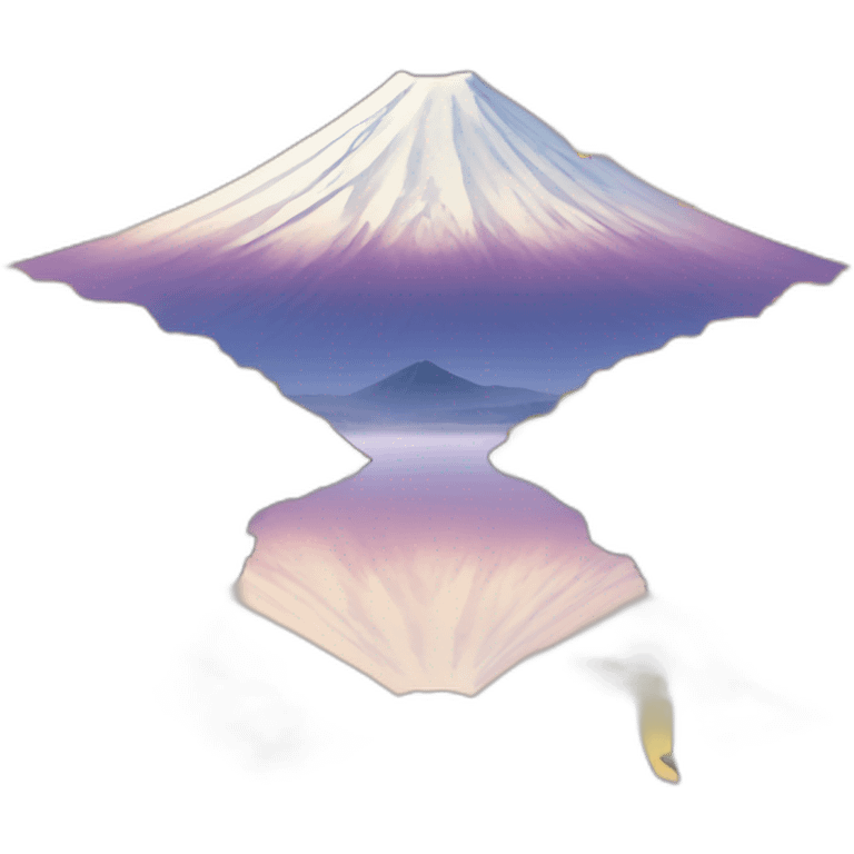 Pikachu Mount Fuji emoji