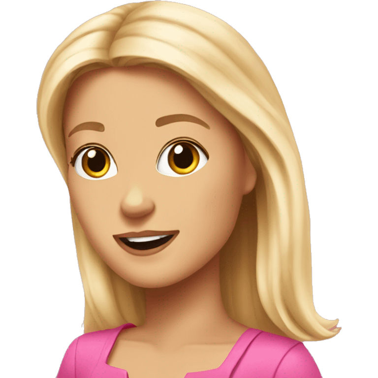 Legally blonde emoji