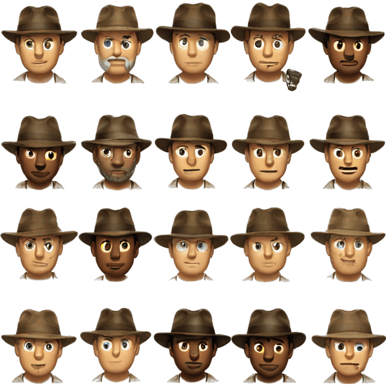 Indiana jones emoji