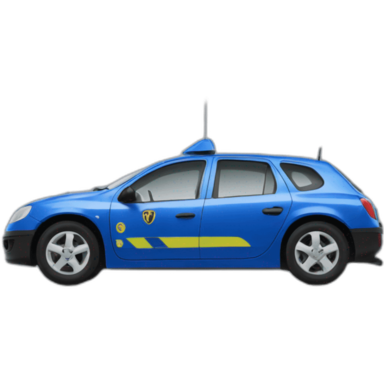 Renault-gendarmerie emoji