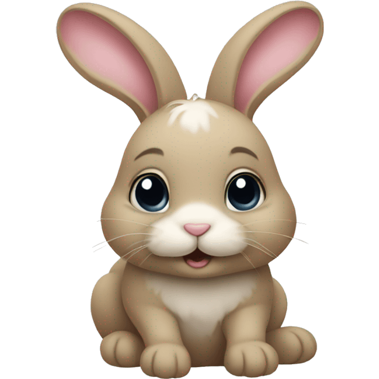 cute bunny emoji