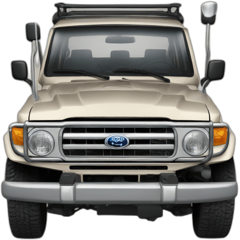 Land cruiser car emoji