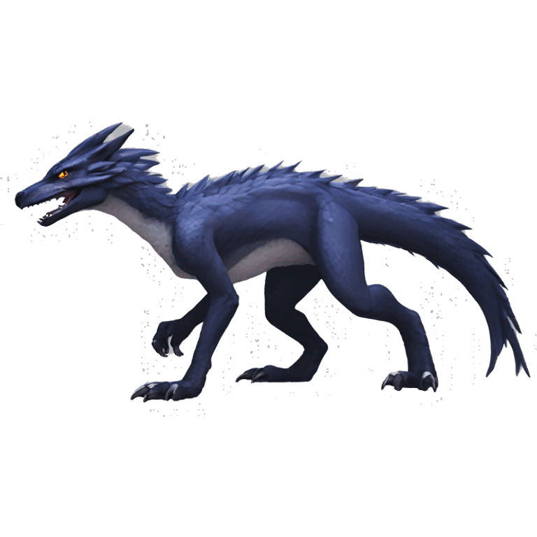 Futuristic Sergal-raptor-nargacuga-vernid emoji