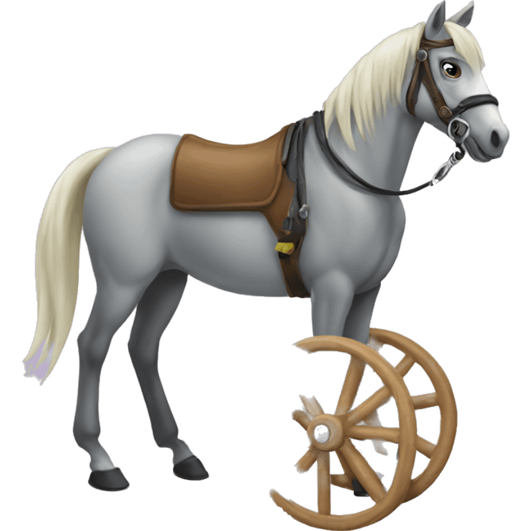 disabled horse emoji