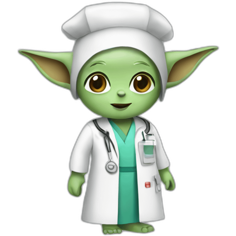 Yoda nurse emoji