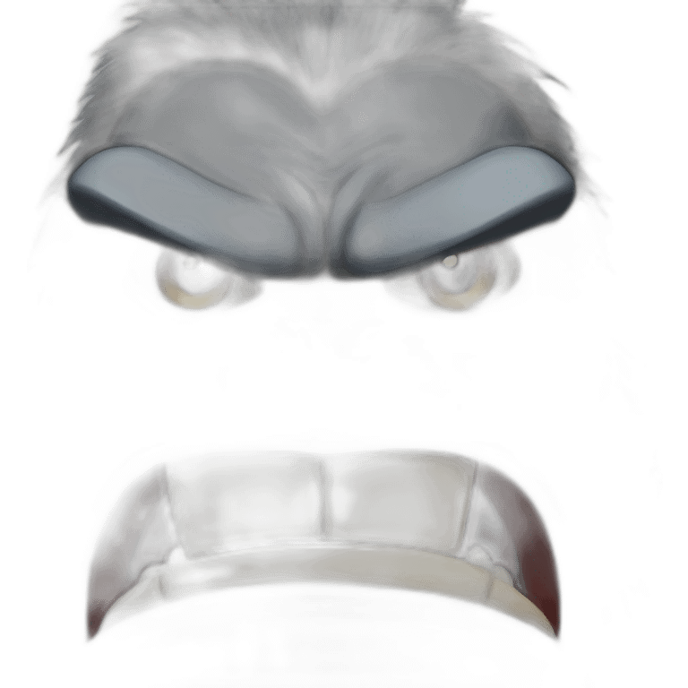 chaos king kong face angry emoji