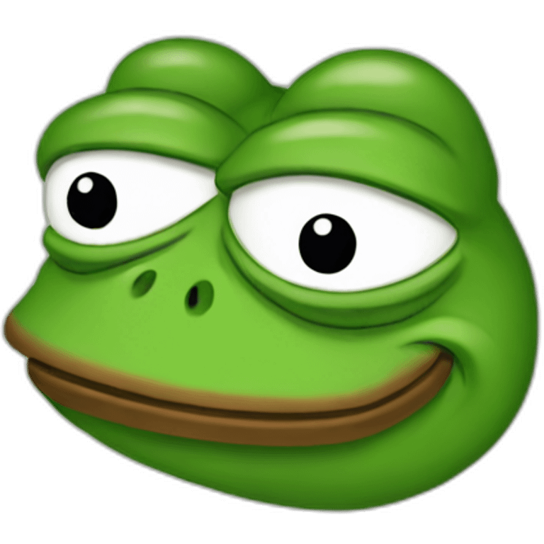 Pepe the frog emoji