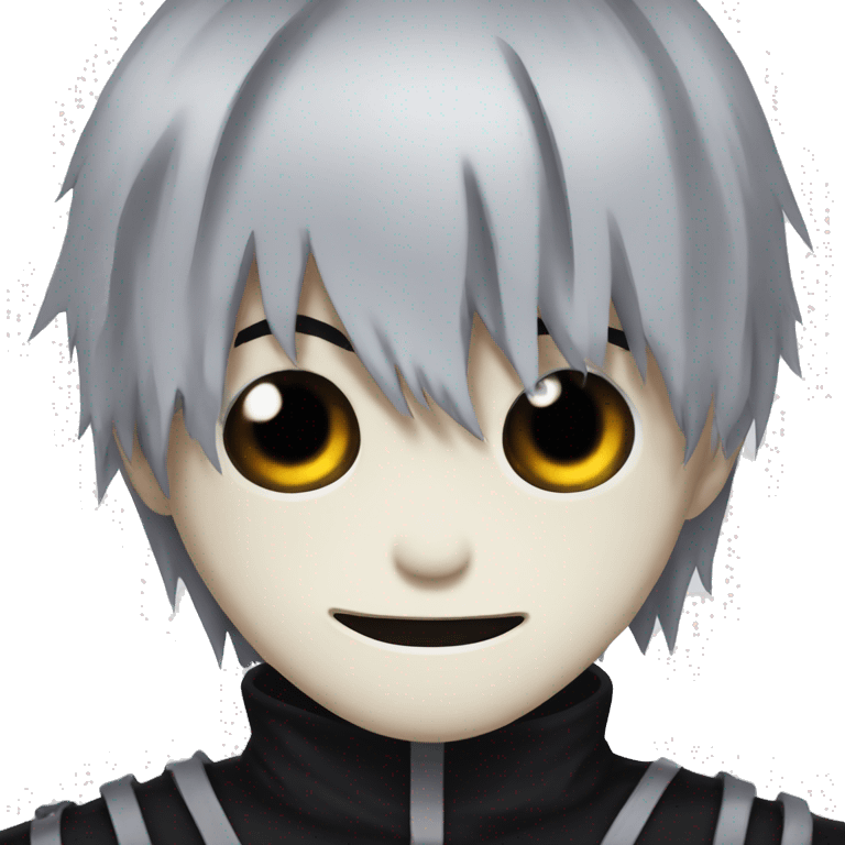 Kaneki ken in ghoul form emoji