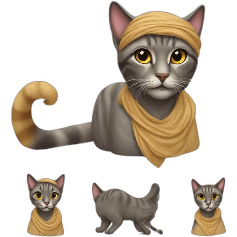 Cat of Arabia emoji