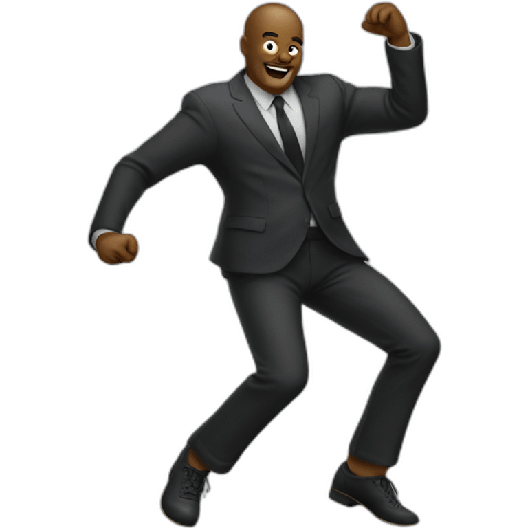 creepy dancing big man emoji