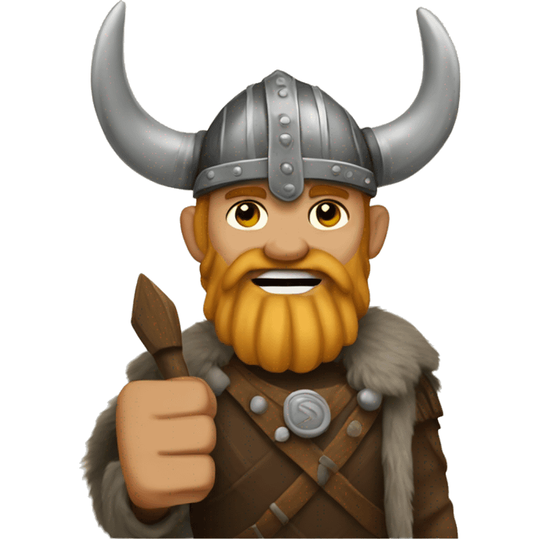 Viking Shaka  emoji