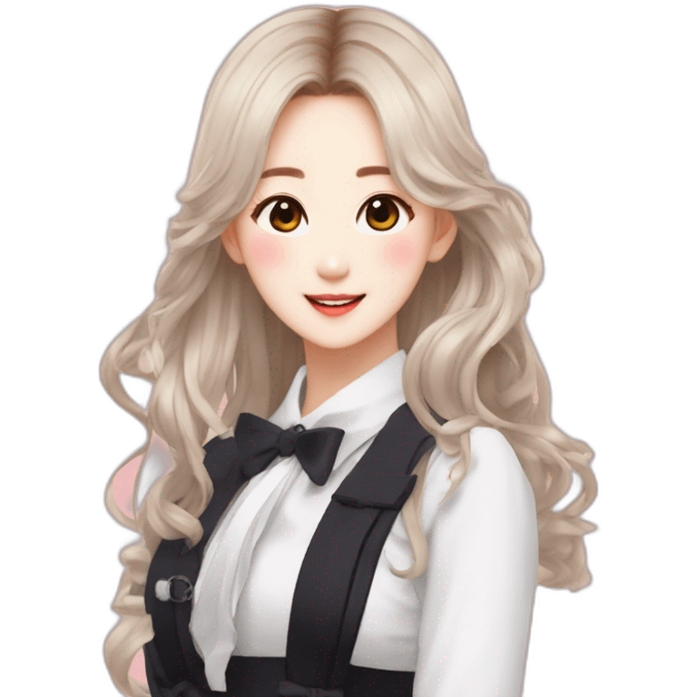 Soyeon from (G)I-DLE sing in Super Lady￼ emoji