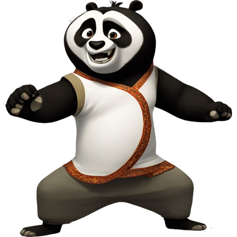 Kung fu panda emoji