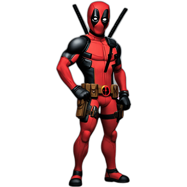 deadpool waving emoji