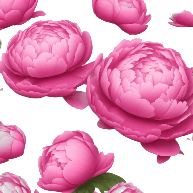 bouquet of peonies emoji