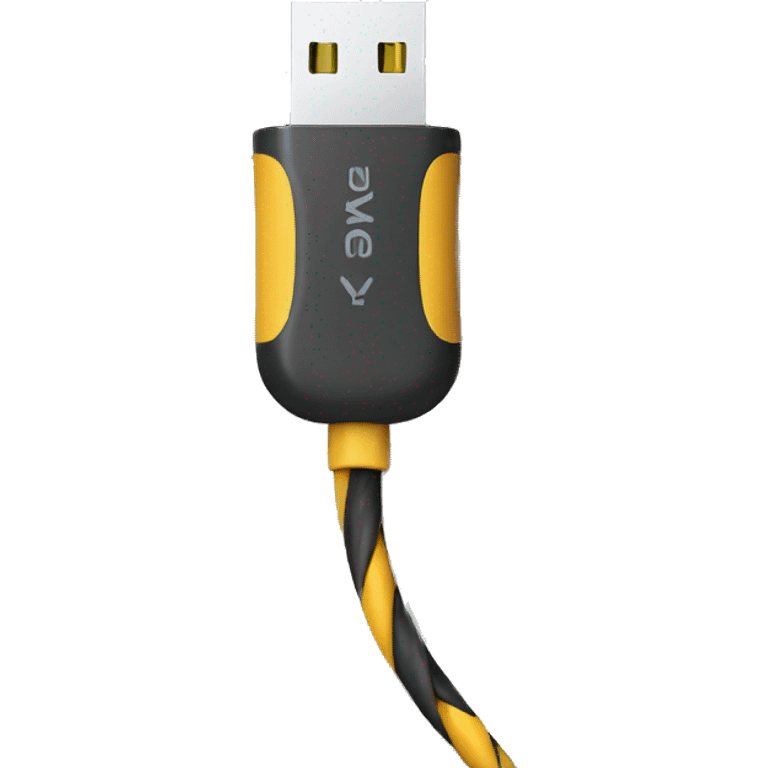 Strong charging cable emoji