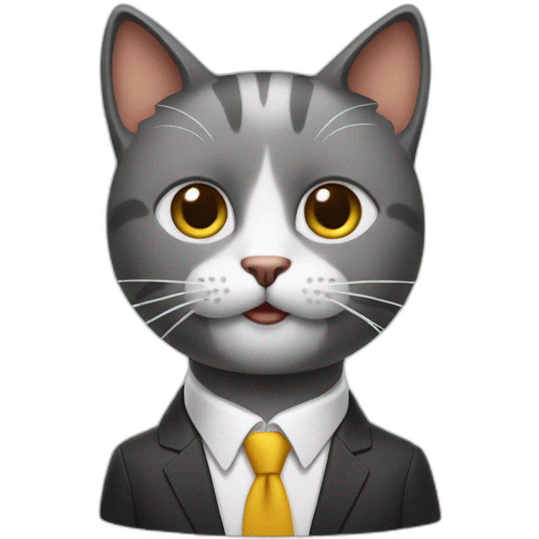 Cat CEO emoji