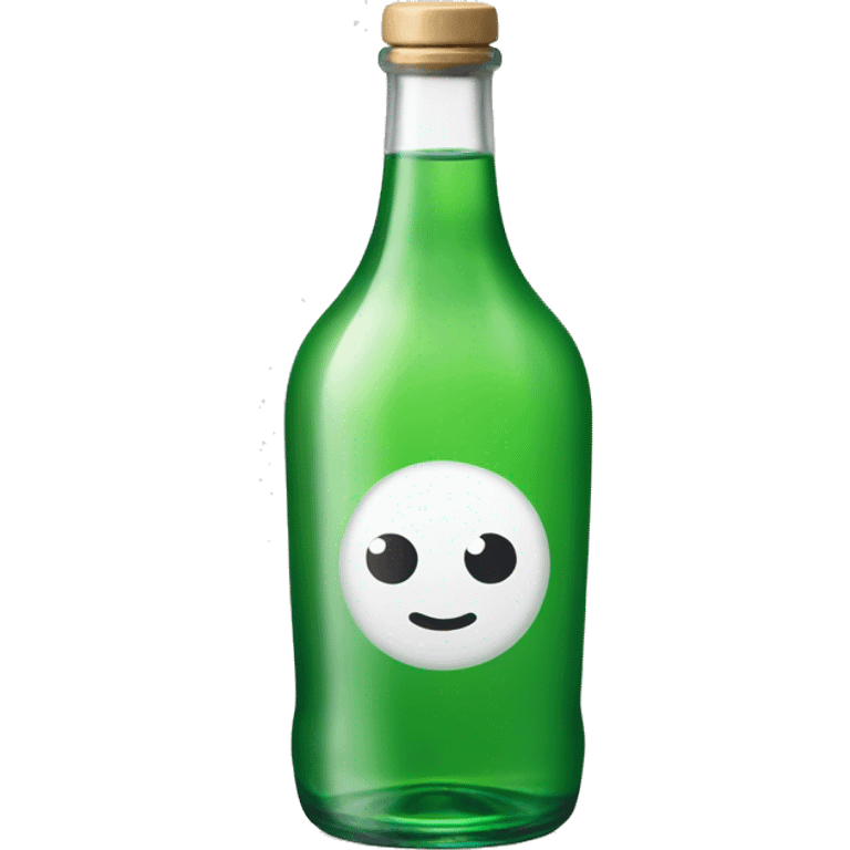 Soju bottle emoji