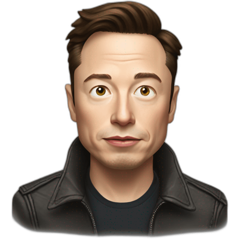 Elon Musk shit no twitter emoji