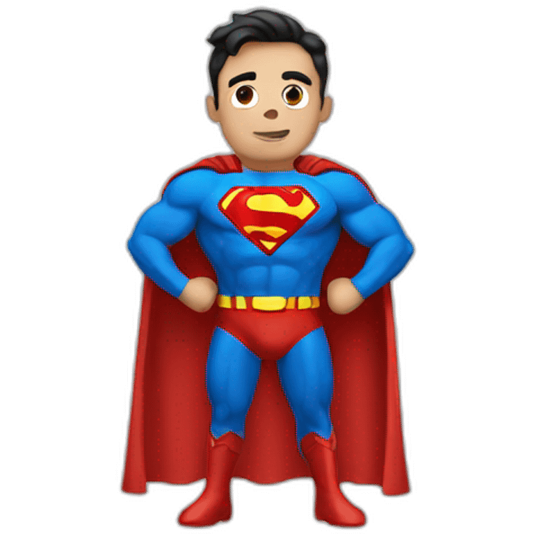 Super man emoji