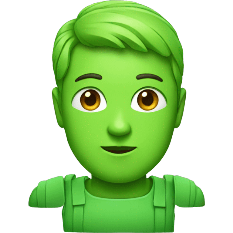 Android green emoji