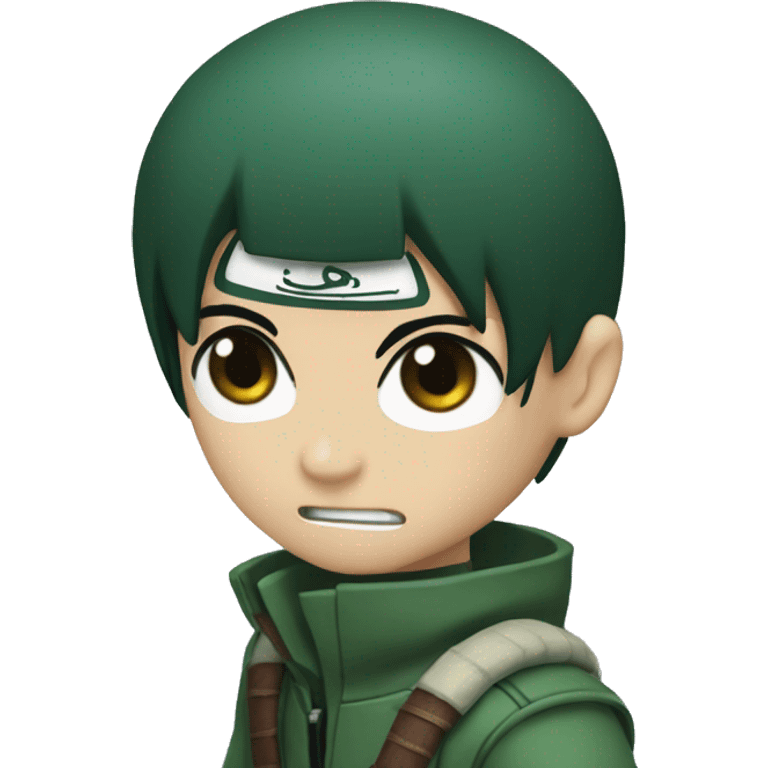 Rock lee from naruto emoji