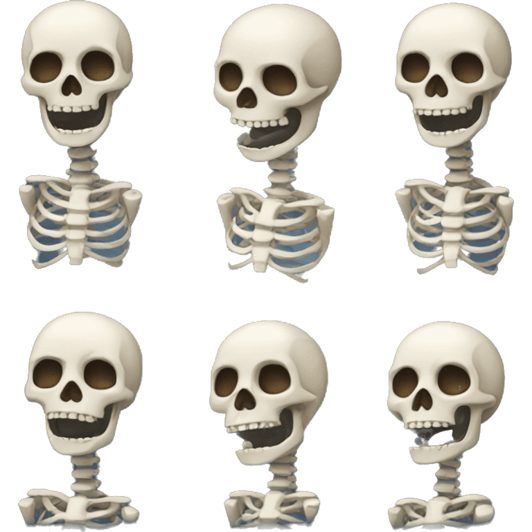 Skeleton emoji