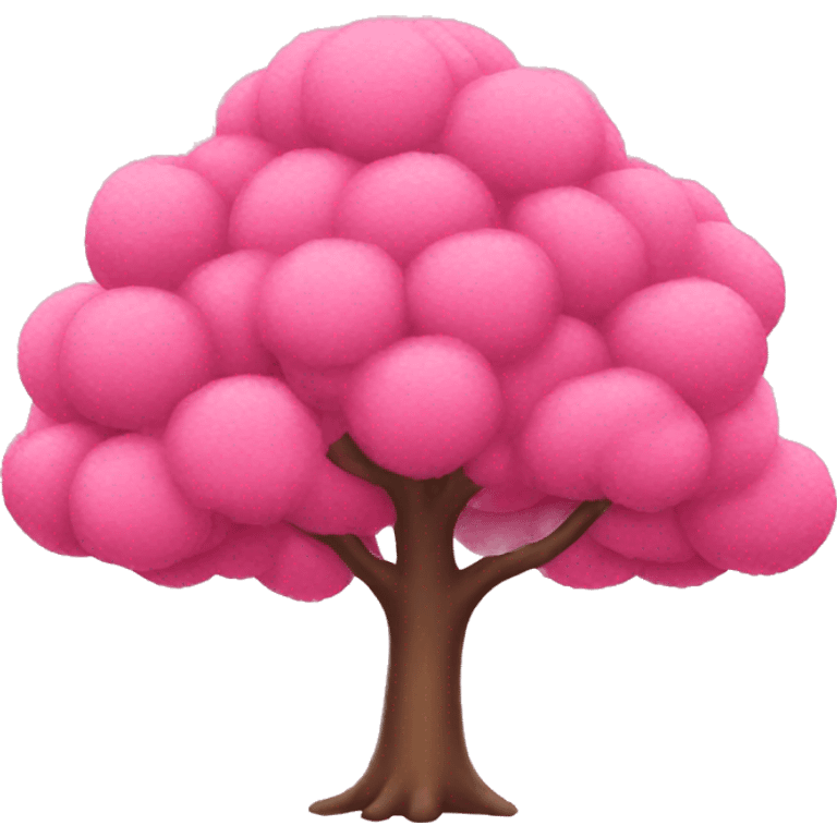 pink tree emoji