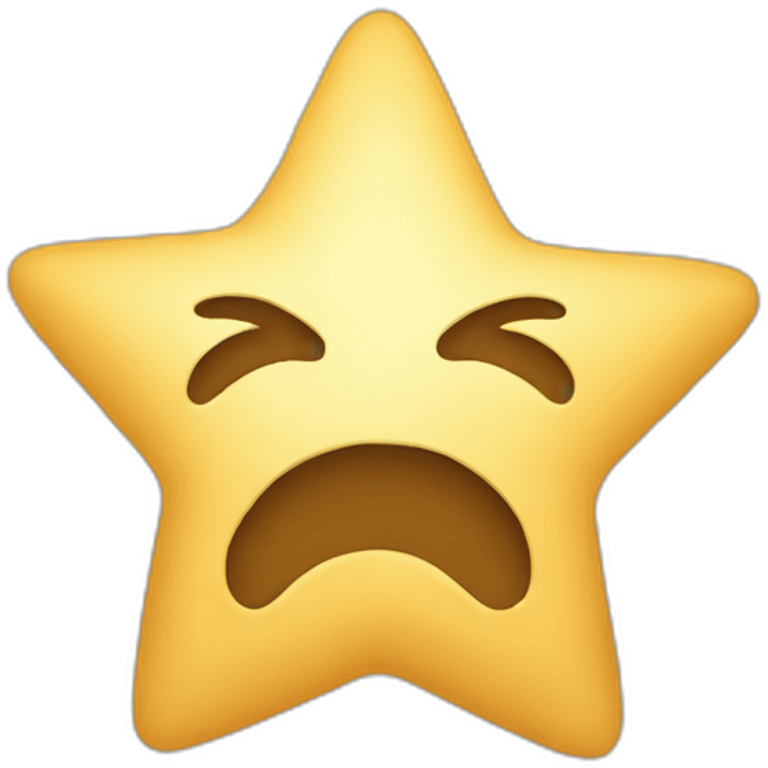 Star that says subscribe emoji