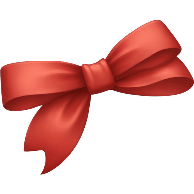 Red bow emoji