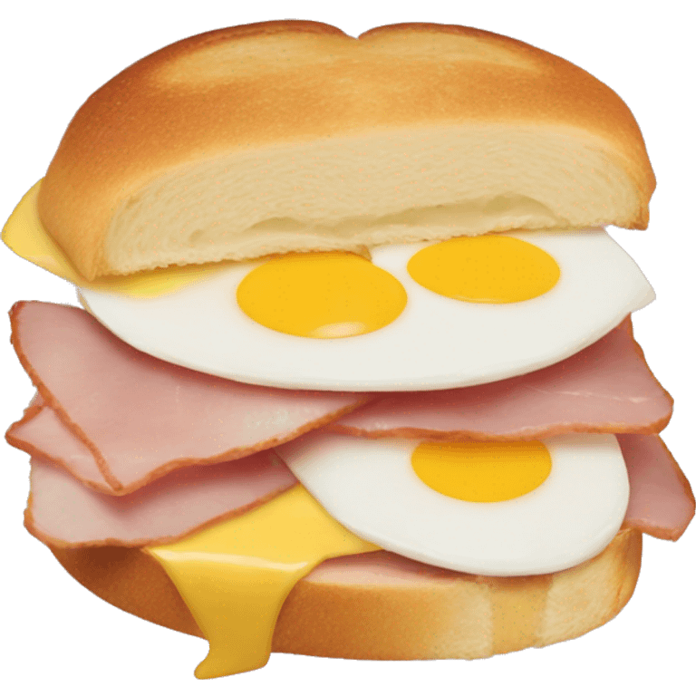 Taylor ham egg and cheese sandwich   emoji