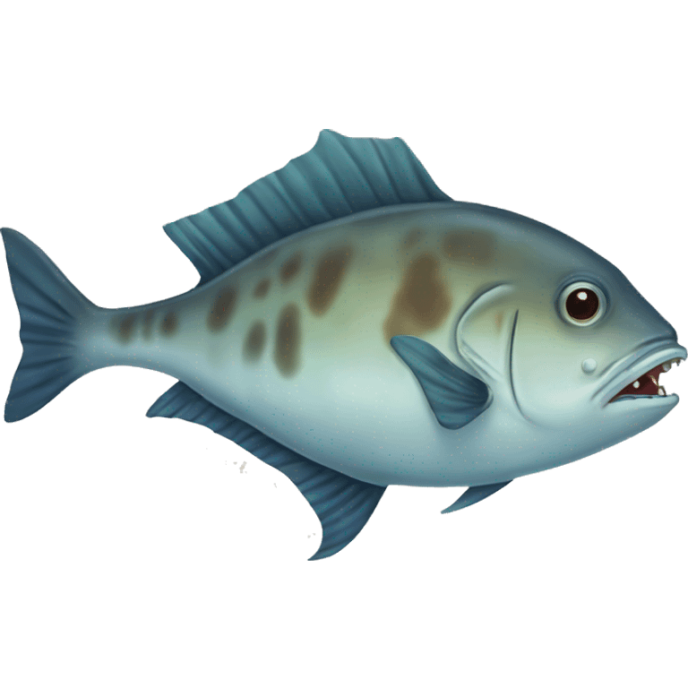 ocean sunfish -Mola fish emoji