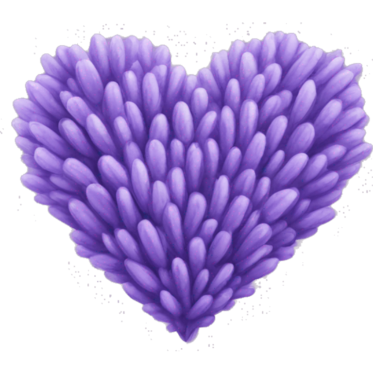 Lavender Heart  emoji