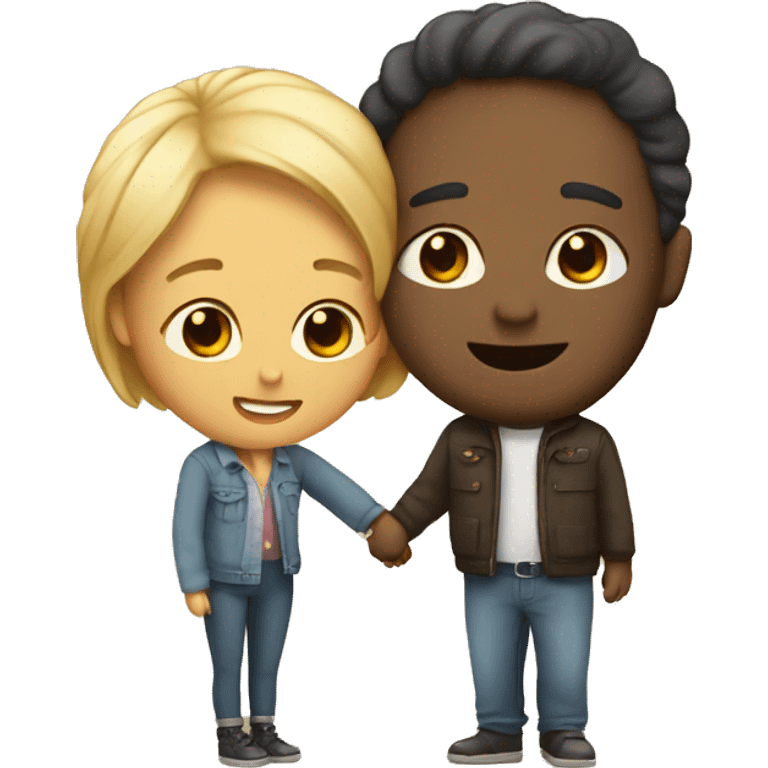 two people in love emoji