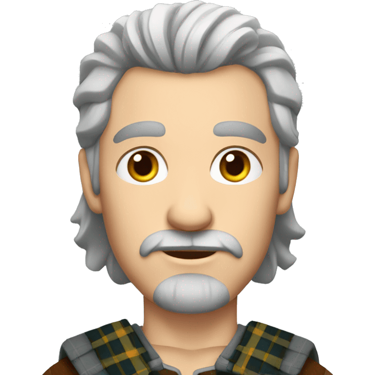 scottish-man-with-kilt-blue-eyes-gray-hair emoji