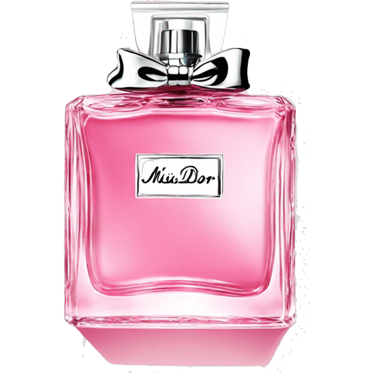 Pink Miss dior perfume  emoji