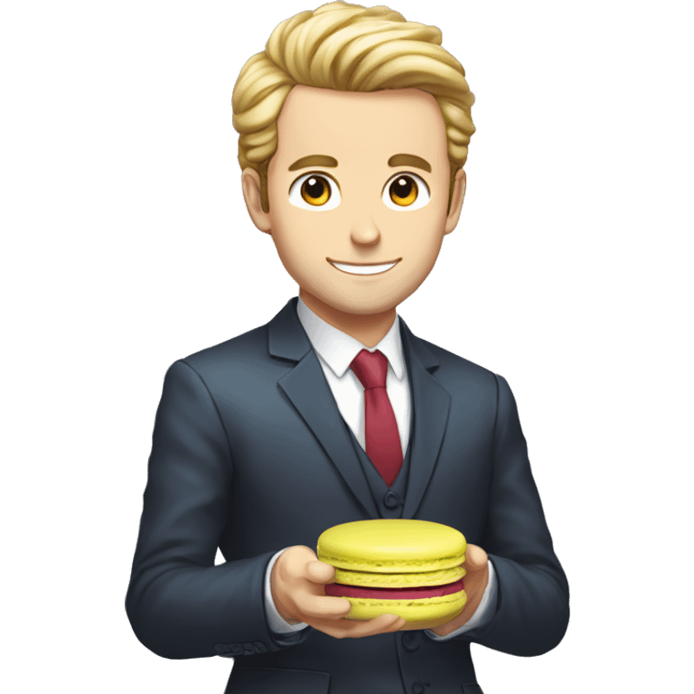 Macron manga des macaron emoji