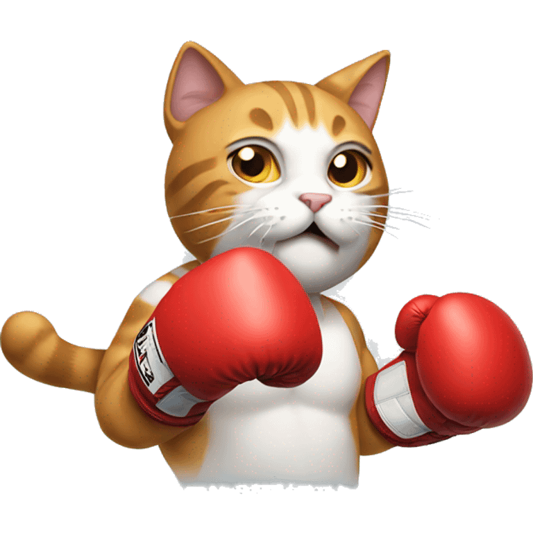 boxing cat emoji