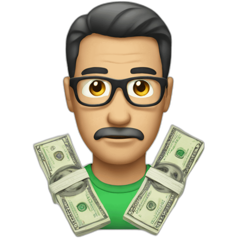 Money laundering emoji