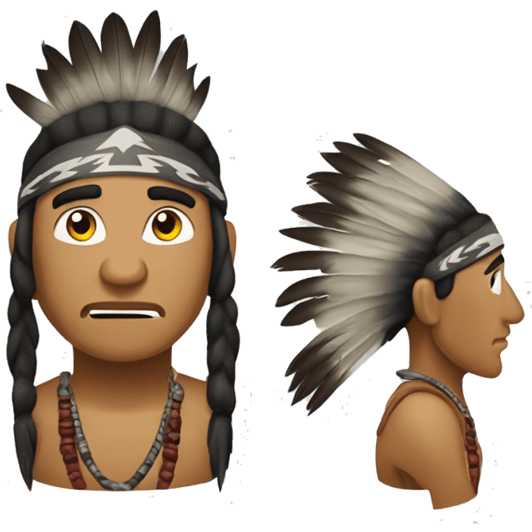 Indian chief bobber sagebrush gamer emoji