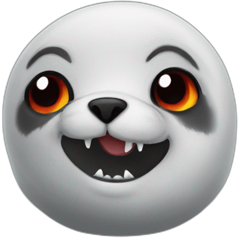 seal-in-vampire-custume emoji