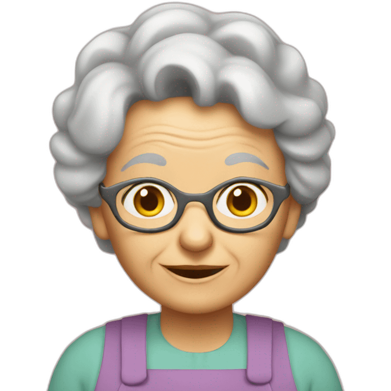 Granny's menu emoji