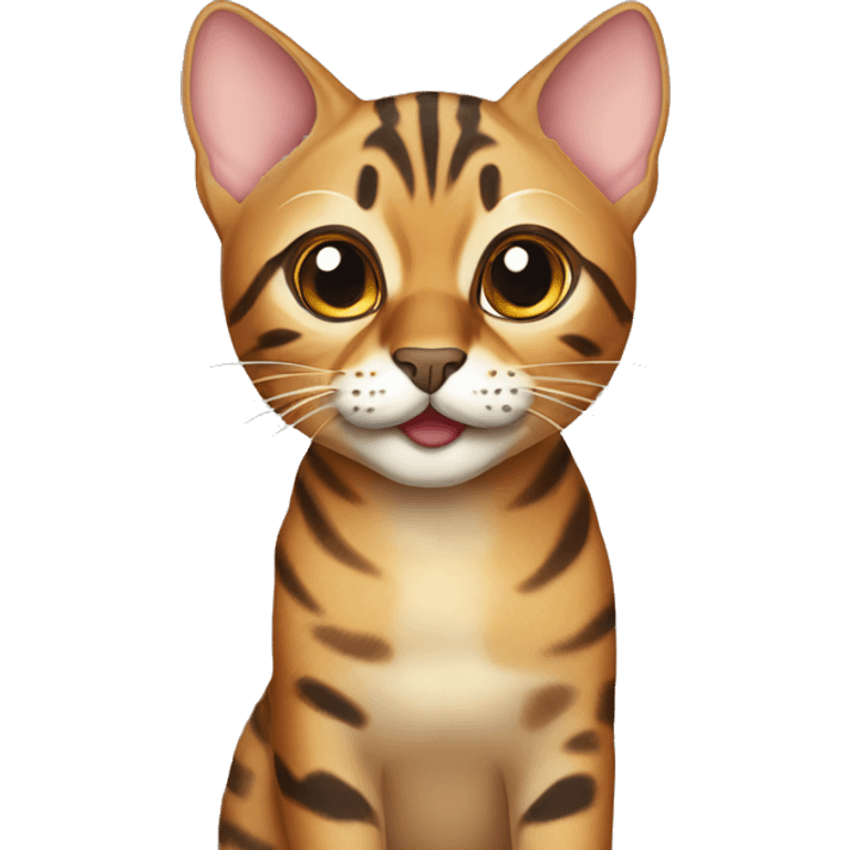 bengal cat  emoji