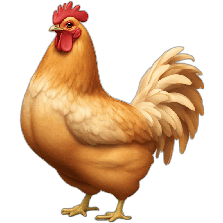 Poulet muscler emoji