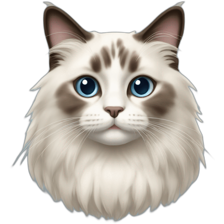 ragdoll cat mean emoji