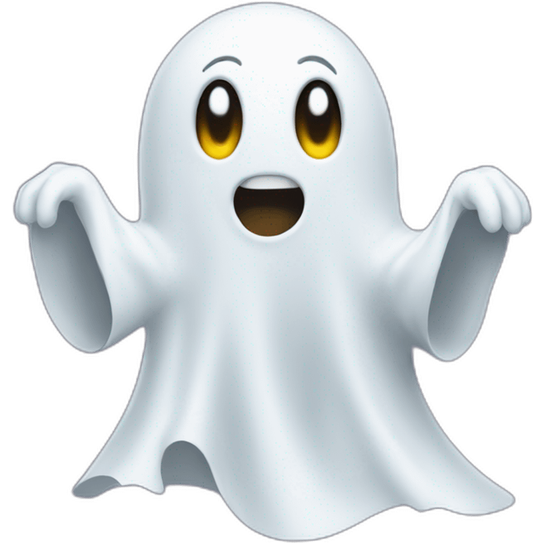 Boo ghost Nintendo emoji