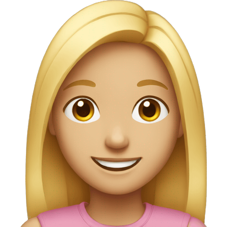 girl smiling emoji